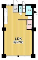 【即日内見可】「城北公園通駅」徒歩8分♪
ペット飼育可能♪約22帖のワンルーム♪