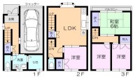 DEMO-01 【即日内見可】「緑橋駅」徒歩4分♪
「中浜小学校」約200ｍ♪