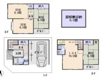 DEMO-01 「城北公園通駅」徒歩12分♪「生江小学校」約450ｍ♪
屋根裏収納あり♪