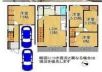 「野江内代駅」徒歩3分♪
「東都島小学校」約225ｍ♪2台駐車可能♪